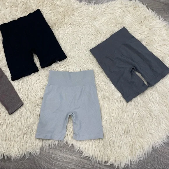 JOYLAB|OQQ lot of 1 legging + 3 biker shorts - M - Picture 3 of 8